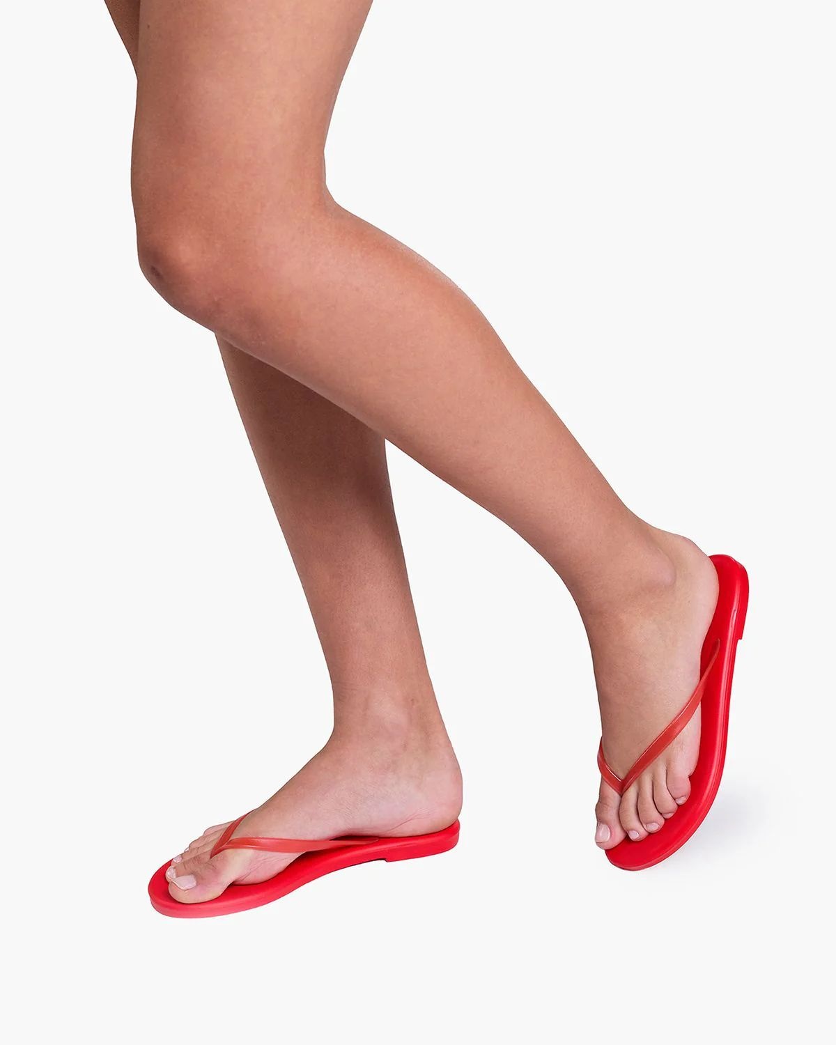 Tkees Aqua slipper Sol red