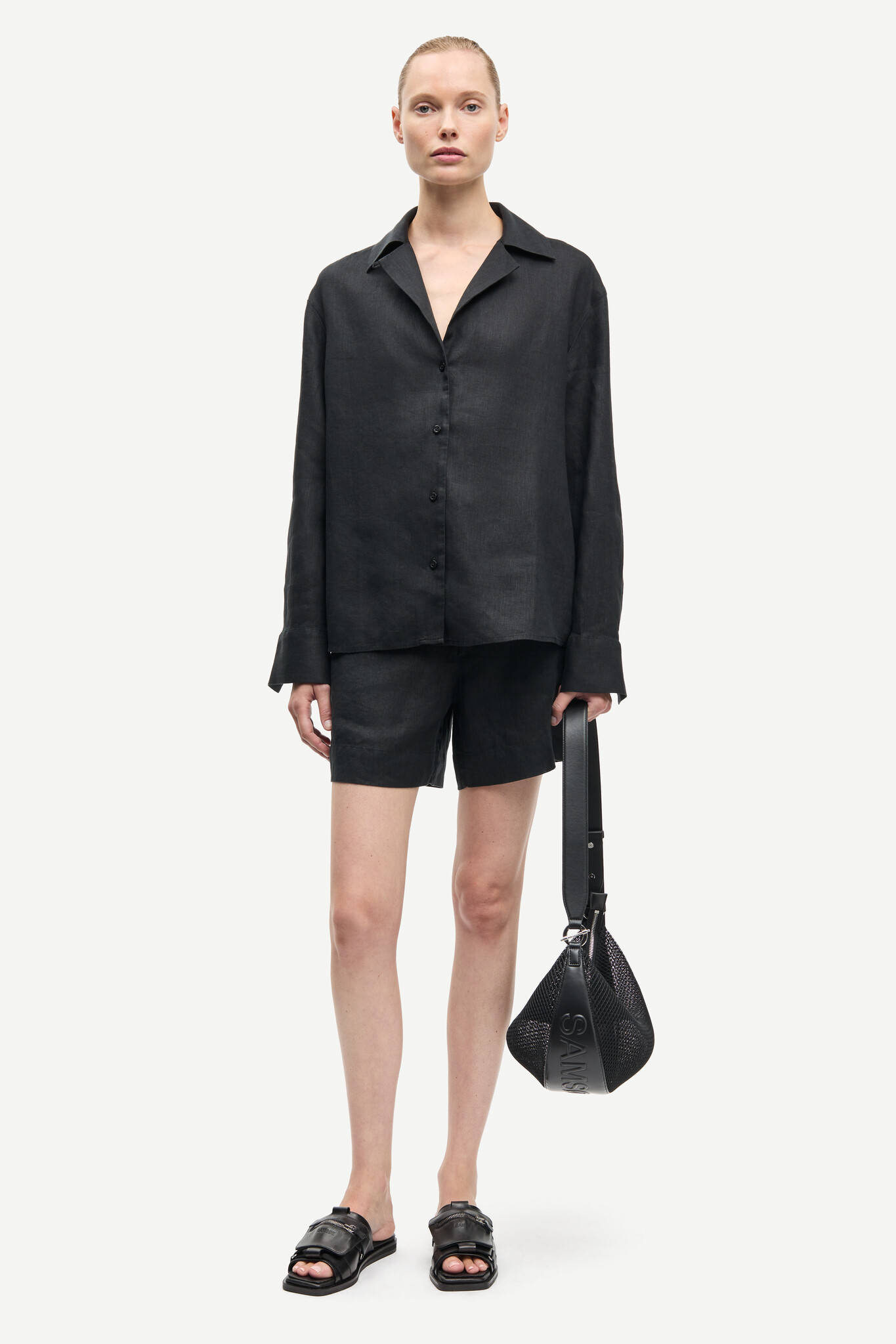 Samsoe Samsoe Saiben shirt Black 16047