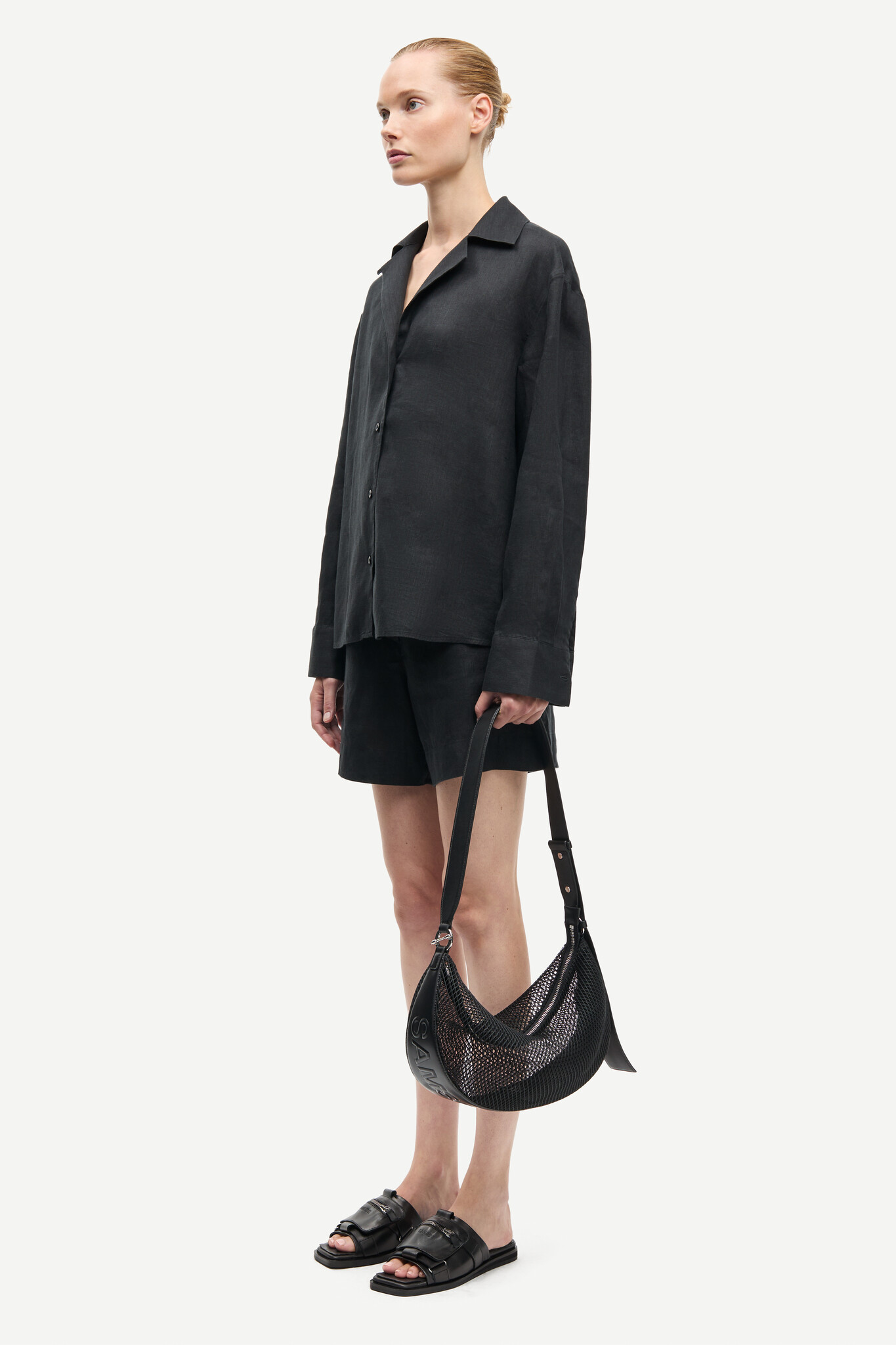 Samsoe Samsoe Saiben shirt Black 16047