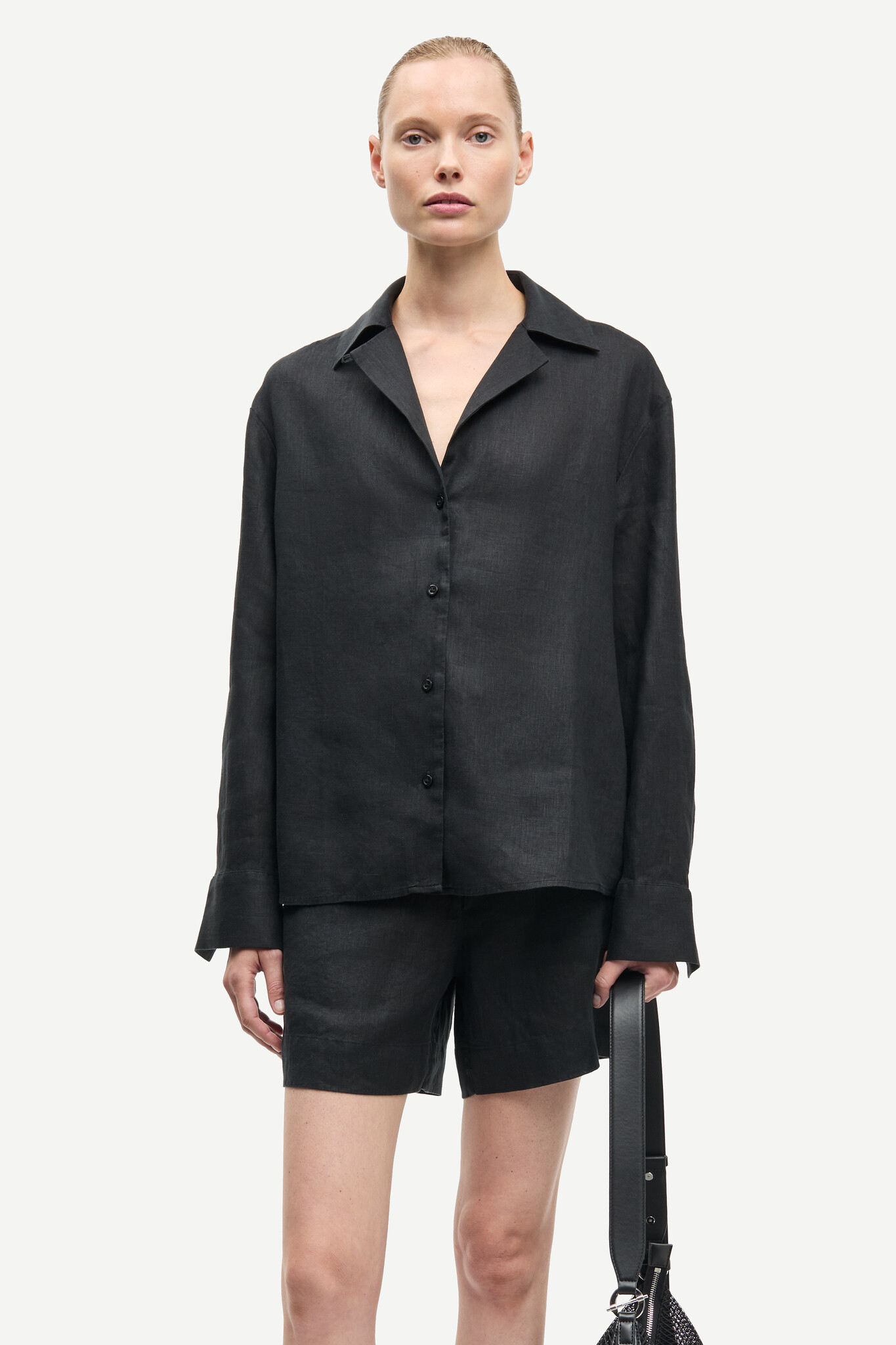 Samsoe Samsoe Saiben shirt Black 16047