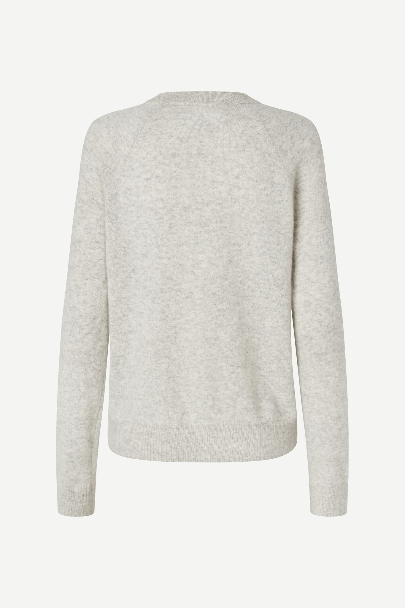 Samsoe Samsoe Boston O-neck Overcast mel