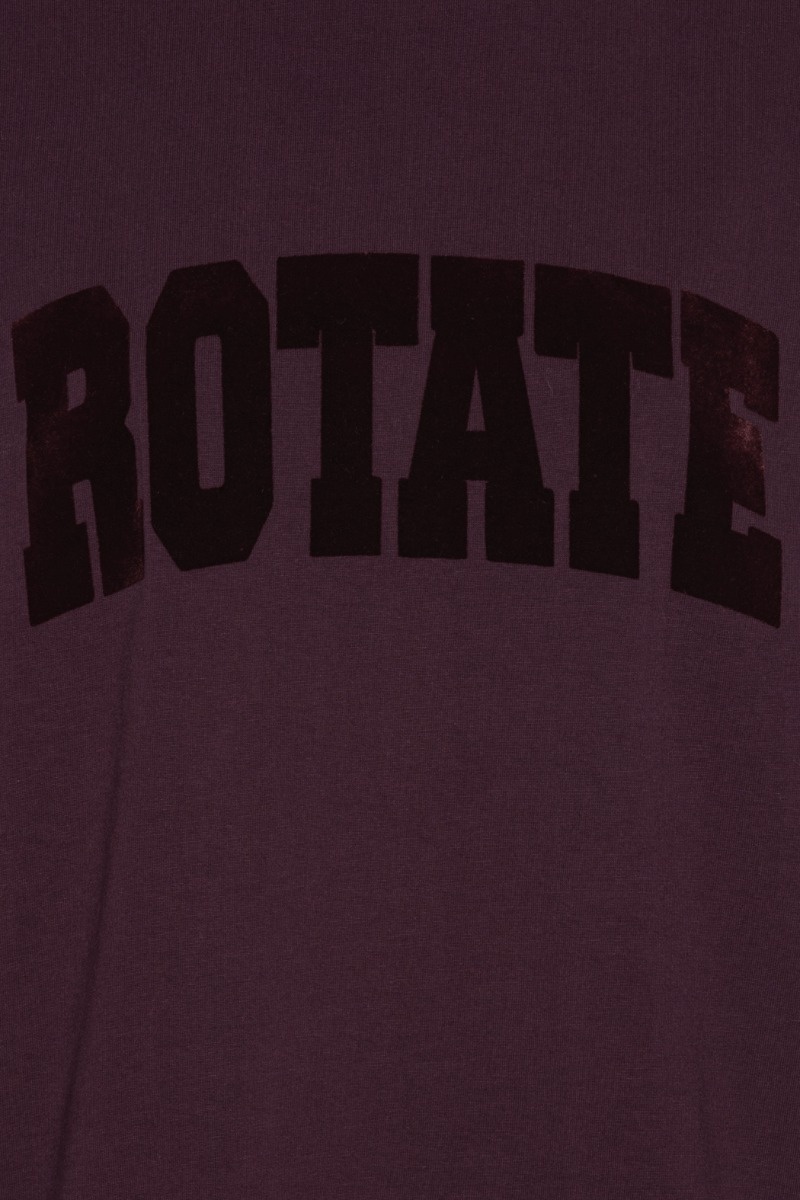 ROTATE Jersey oversized t-shirt Winetasting