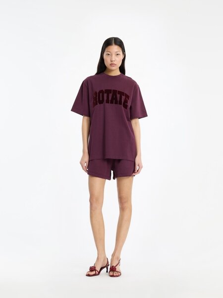 ROTATE Jersey oversized t-shirt Winetasting