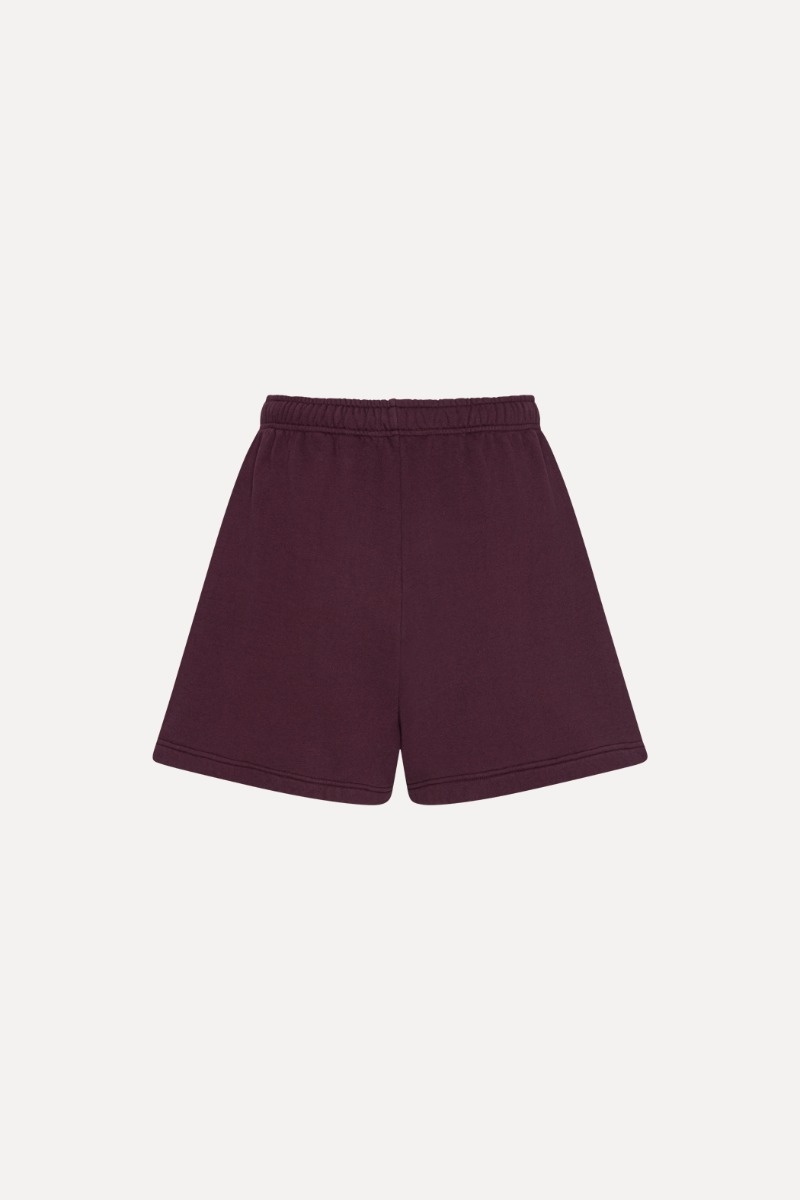 ROTATE Classic sweat shorts Winetasting