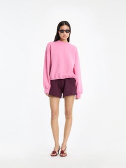 ROTATE Classic sweat shorts Winetasting