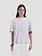 OLAF Retro logo linen boxy tee Purple