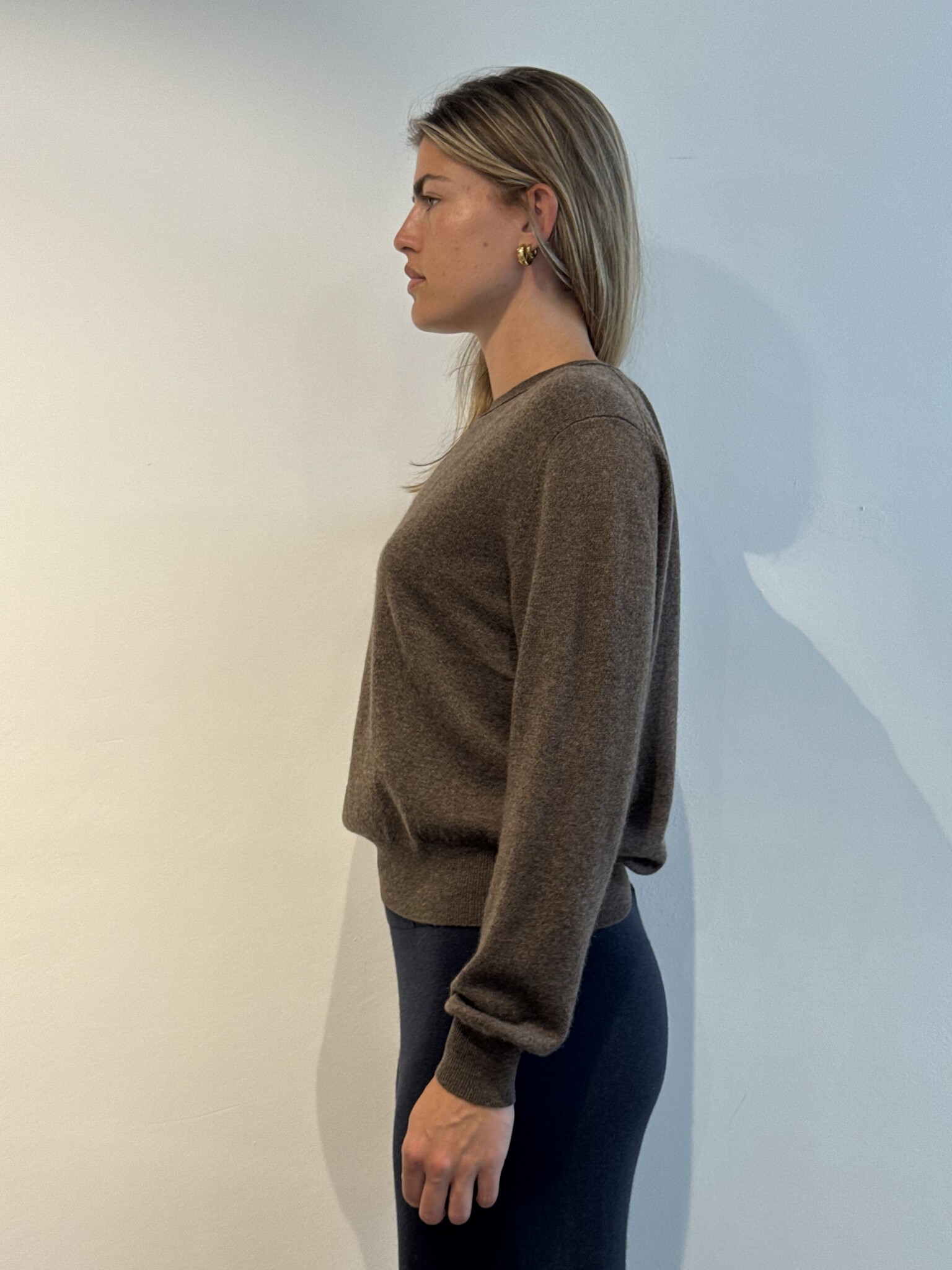 Lisa Yang Greer sweater Dark truffle