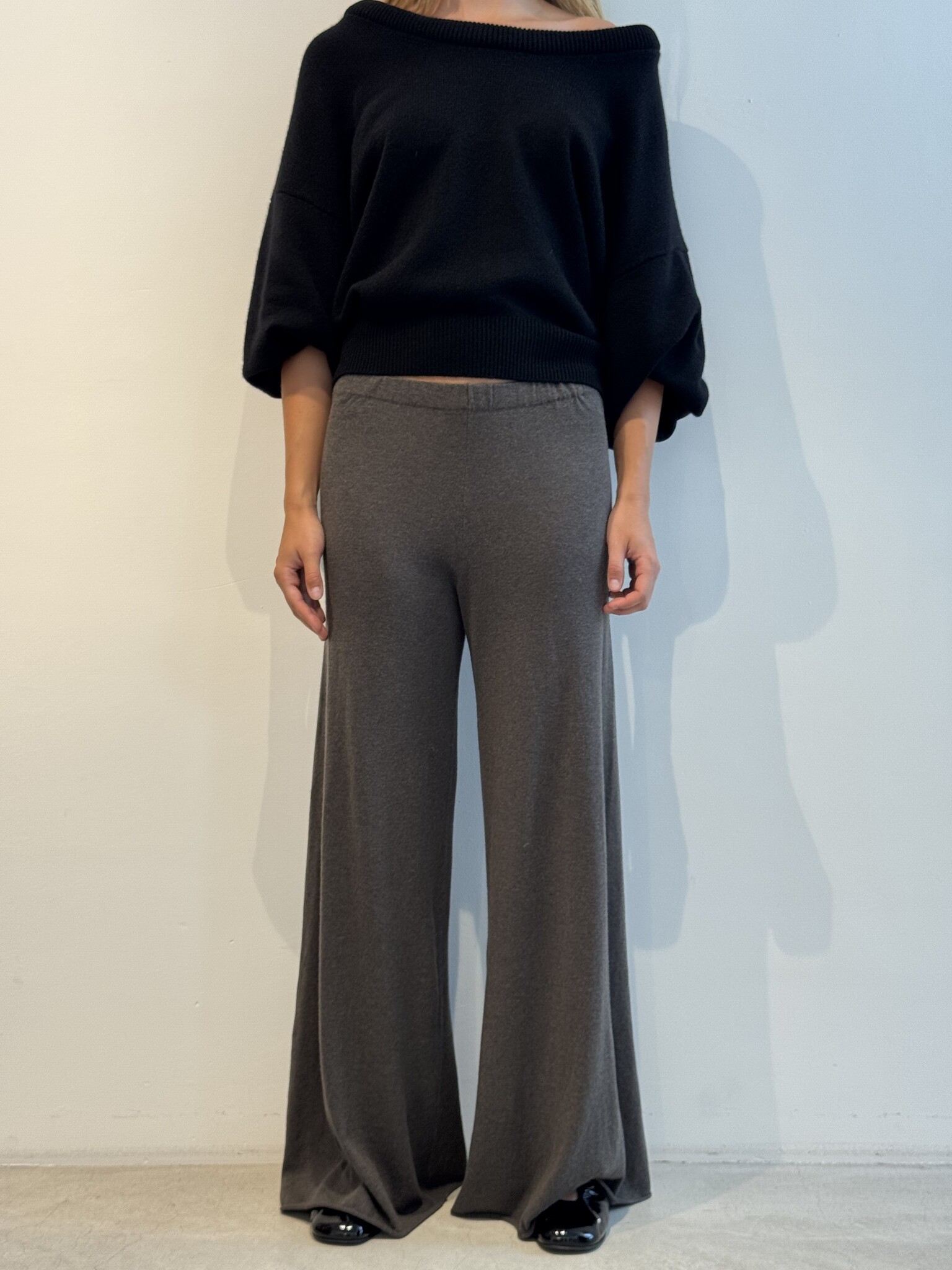 Lisa Yang Ainsley trousers Deep walnut
