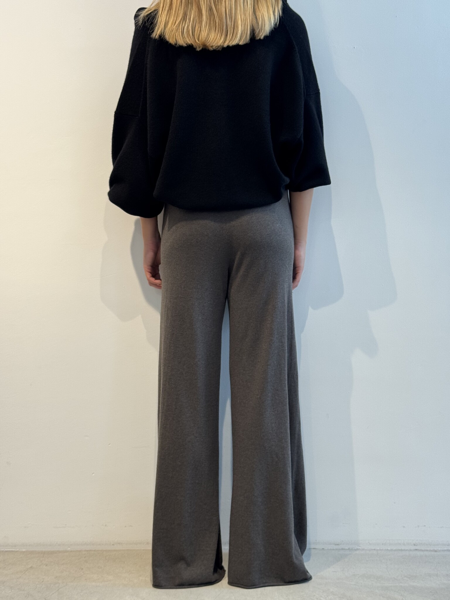 Lisa Yang Ainsley trousers Deep walnut