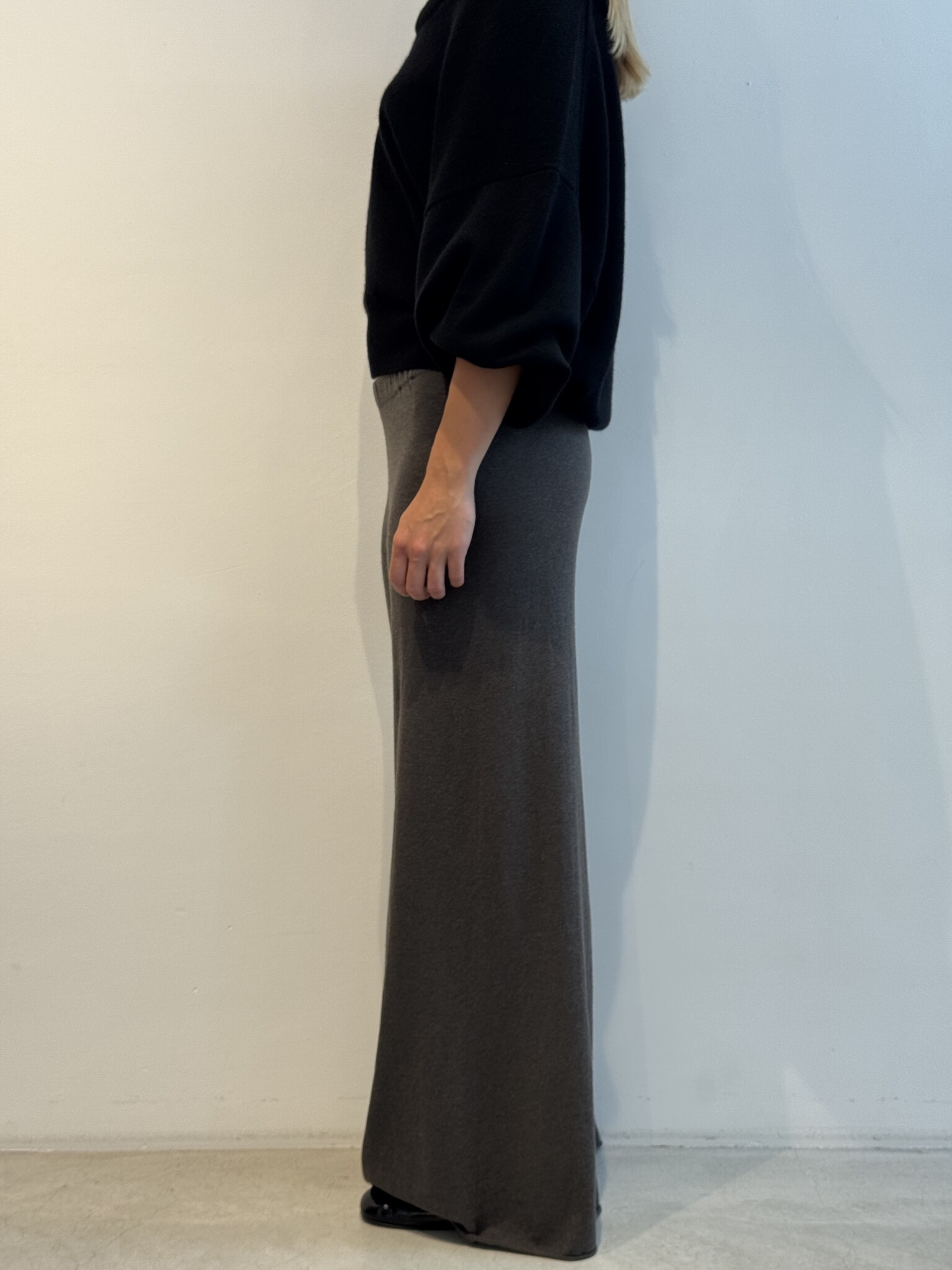 Lisa Yang Ainsley trousers Deep walnut