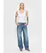 6397 Big twisted seam  Soft mid blue