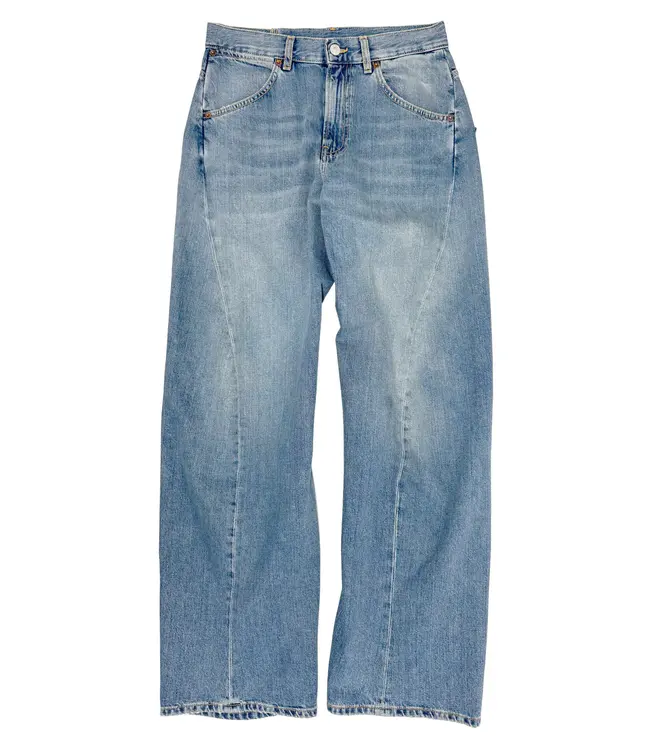 6397 Big twisted seam  Soft mid blue