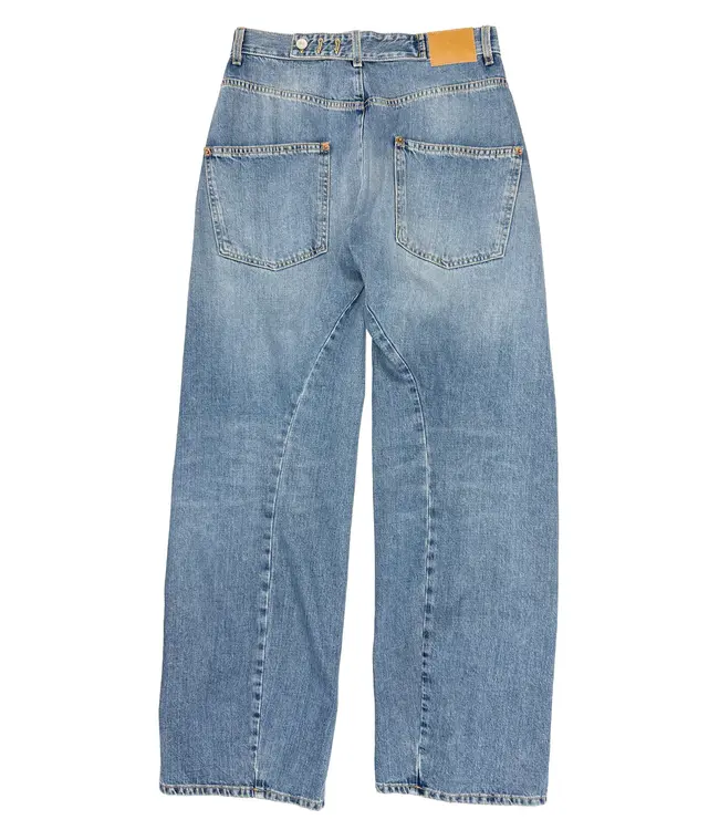 6397 Big twisted seam  Soft mid blue