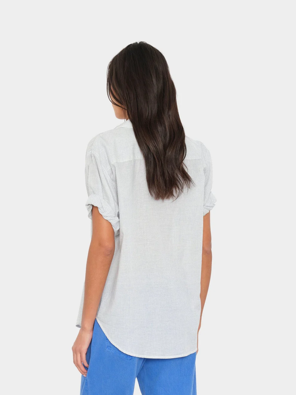 Xirena Channing shirt Windward stripe