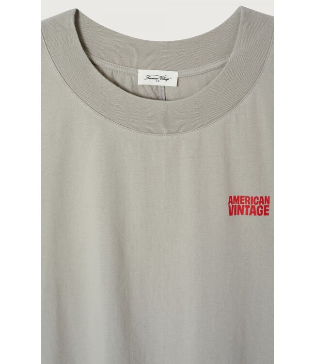 American Vintage GIX02B t-shirt Mineral