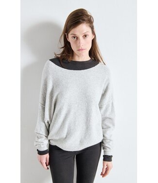 American Vintage DAM225 trui Gris Chine