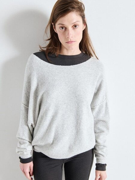 American Vintage DAM225 trui Gris Chine