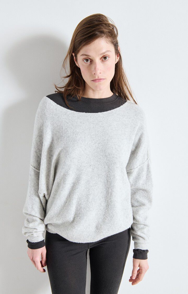American Vintage DAM225 trui Gris Chine