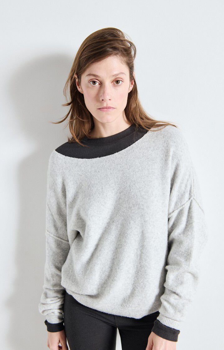 American Vintage DAM225 trui Gris Chine