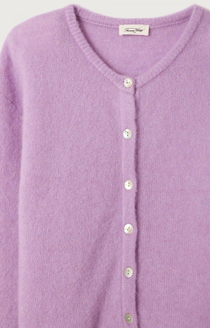 American Vintage VITO19E vest Lavande chine