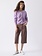 American Vintage VITO19E vest Lavande chine