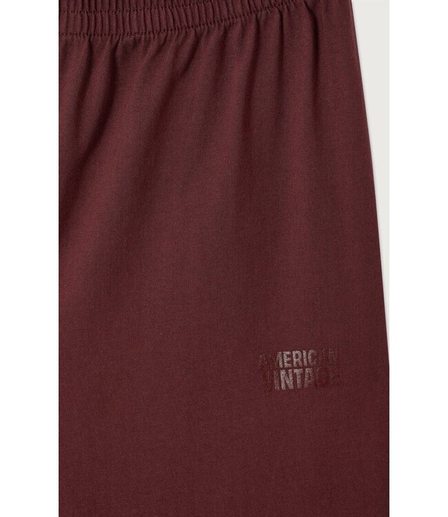 American Vintage GIX05AH jogger Pourpre