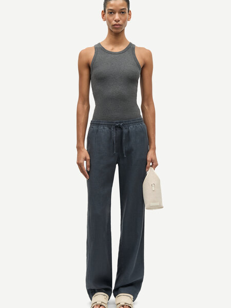 Samsoe Samsoe Sahoys string trousers Ombre blue