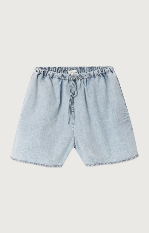 American Vintage PAY09 shorts Blue snow