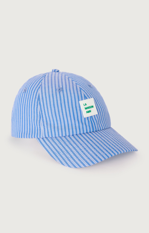 American Vintage ZAT24 pet Rayures aqua
