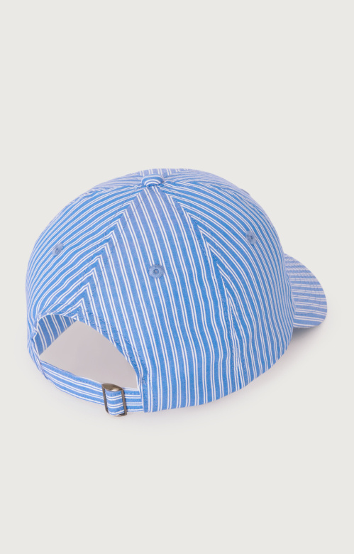 American Vintage ZAT24 pet Rayures aqua