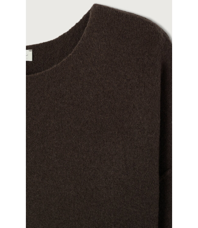 American Vintage DAM225H trui Brune chine