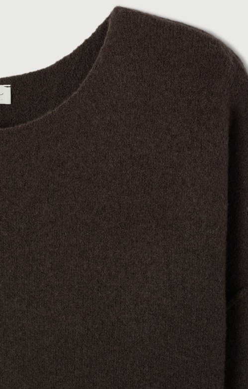 American Vintage DAM225H trui Brune chine
