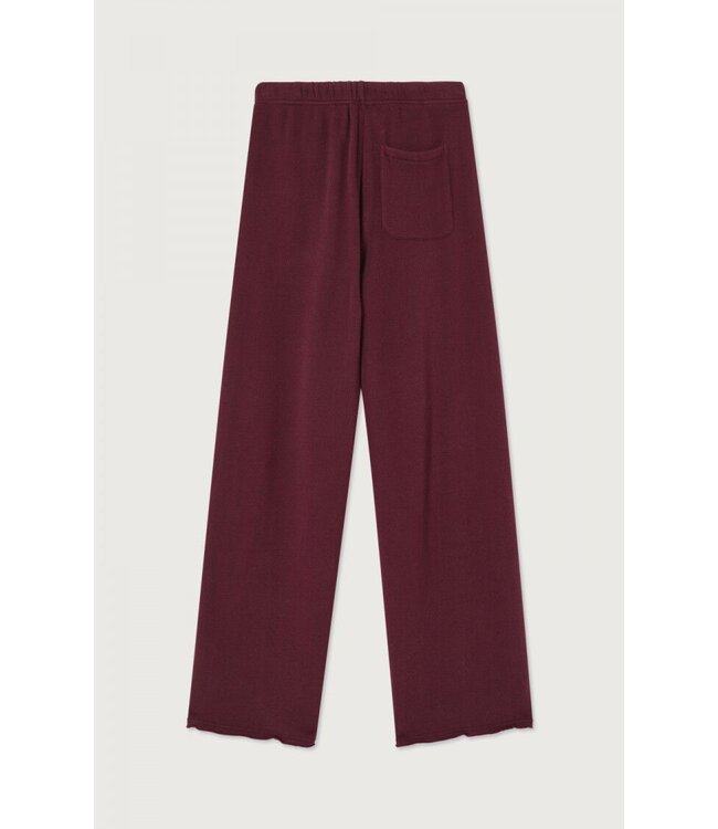 American Vintage ATU05B jogger Lie de vin
