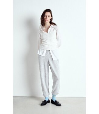 American Vintage EVO05A jogger Gris clair chine