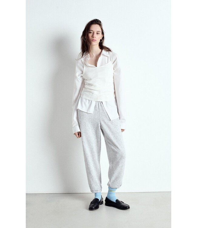 American Vintage EVO05A jogger Gris clair chine