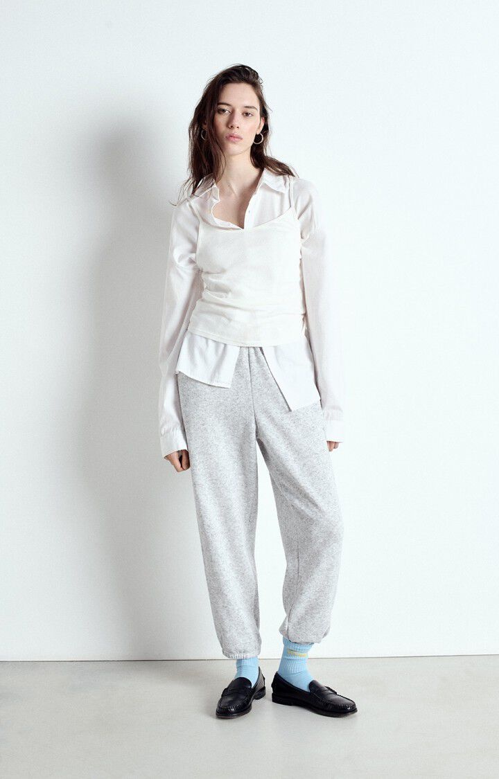 American Vintage EVO05A jogger Gris clair chine