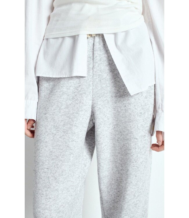 American Vintage EVO05A jogger Gris clair chine