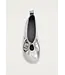 Alohas Rosalind Shimmer silver leather ballet flats