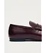Alohas Aven Rift burgundy leather loafers