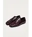 Alohas Aven Rift burgundy leather loafers
