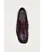 Alohas Aven Rift burgundy leather loafers