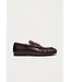 Alohas Aven Rift burgundy leather loafers