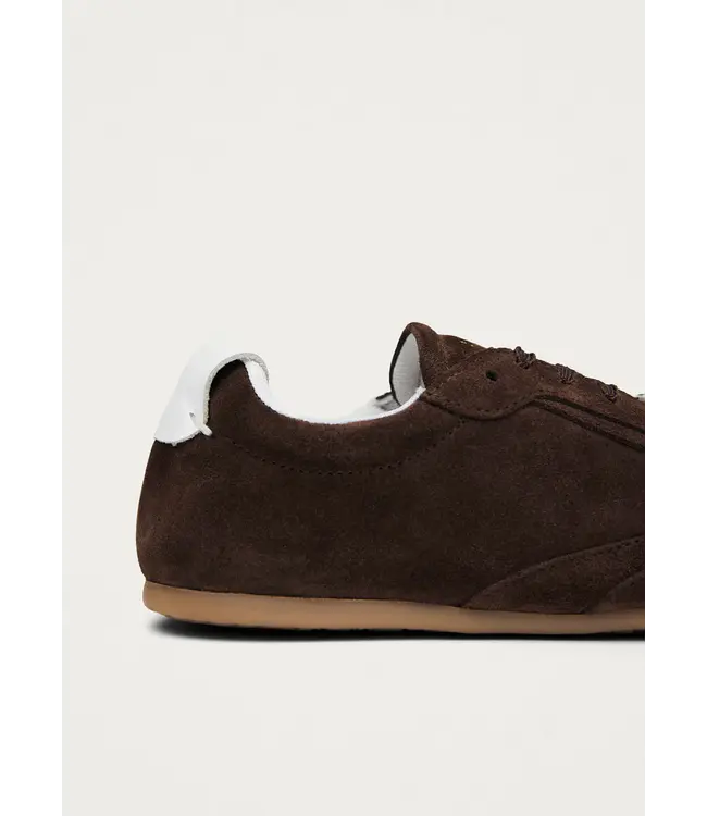 Alohas Tb.24 Suede chocolate brown leather sneakers