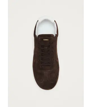 Alohas Tb.24 Suede chocolate brown leather sneakers