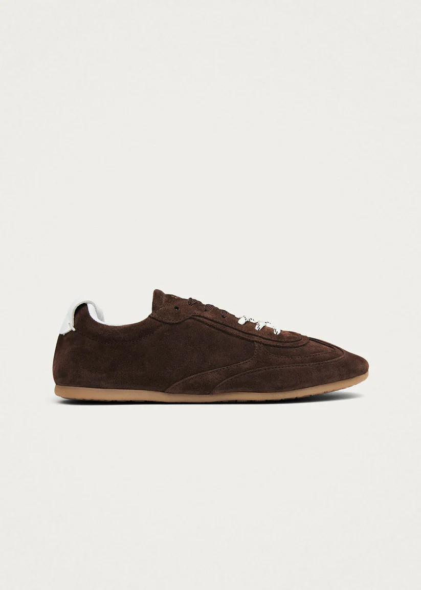 Alohas Tb.24 Suede chocolate brown leather sneakers