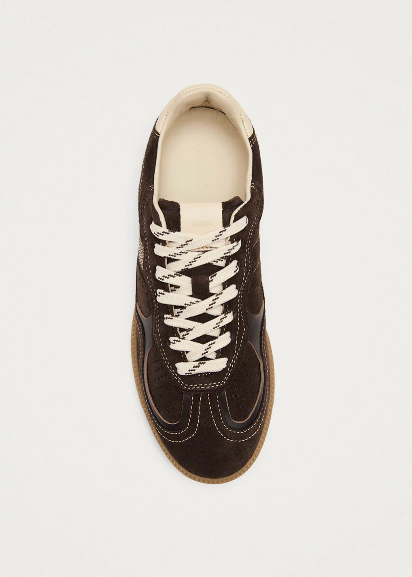 Alohas Tb.490 Rife chocolate cream leather sneakers