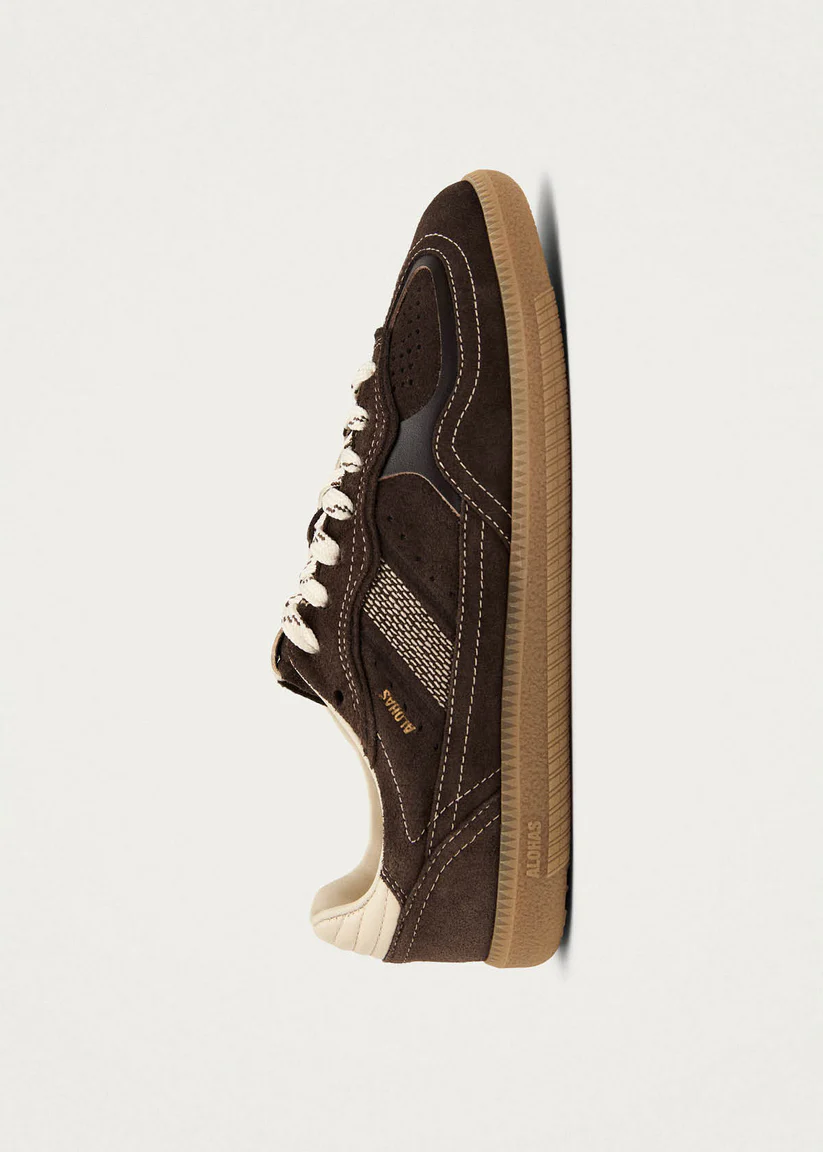 Alohas Tb.490 Rife chocolate cream leather sneakers