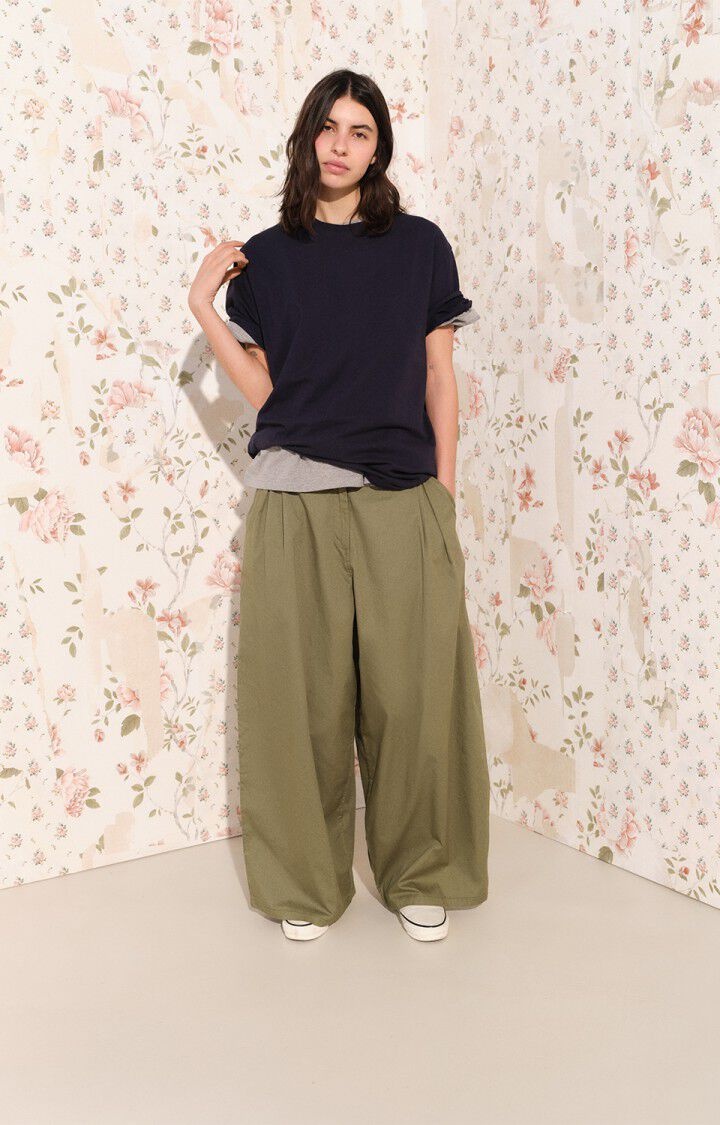 American Vintage HOP10A pantalon Feuille