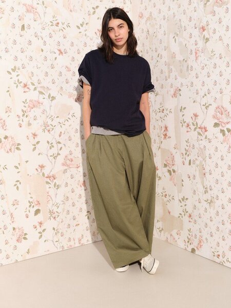 American Vintage HOP10A pantalon Feuille