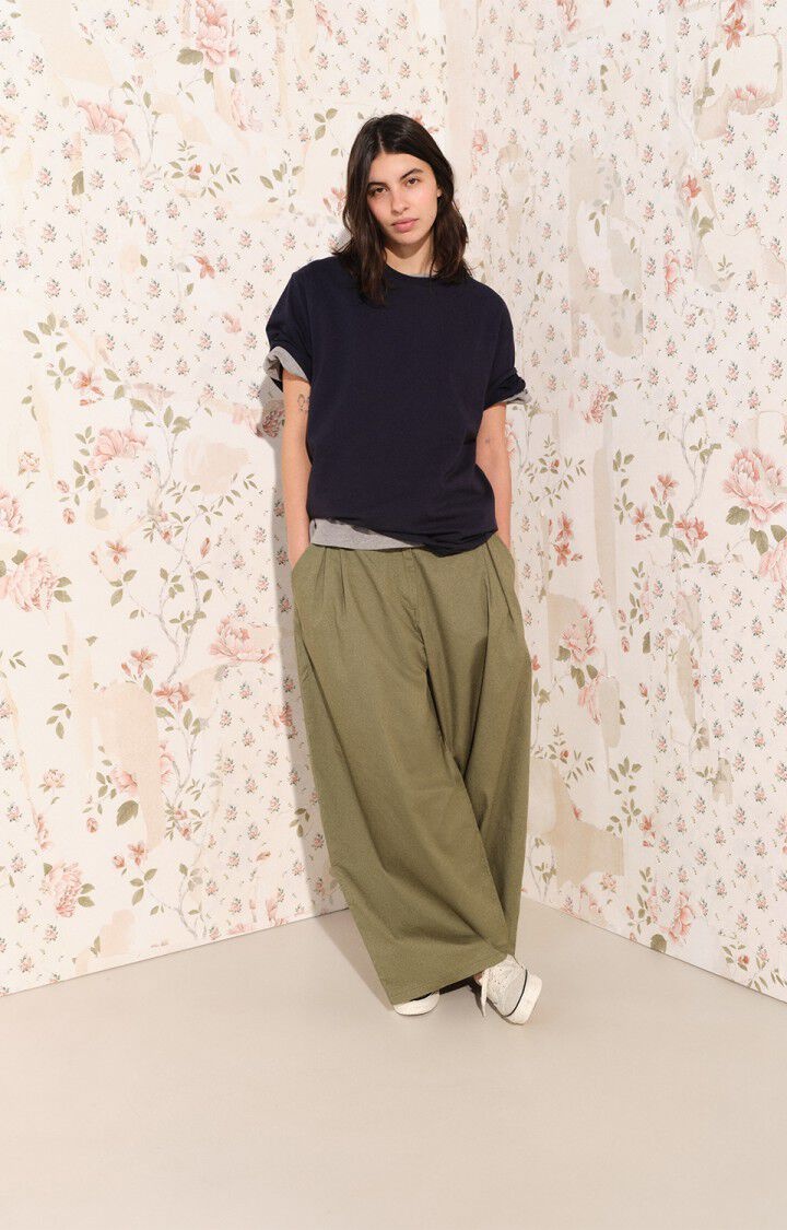 American Vintage HOP10A pantalon Feuille